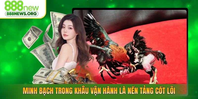 Minh bạch trong khâu vận hành là nền tảng cốt lõi